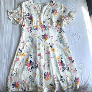 Lucky Brand white dress size S
